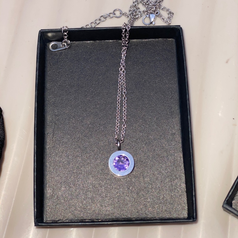 New Birthstone Necklace (September)
